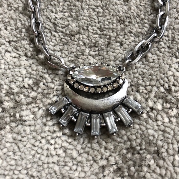 Marlyn Schiff Crystal Eye Pendant Necklace - Picture 6 of 9